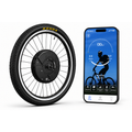 Smart Ride Bluetooth conversion wheel with companion app on phone